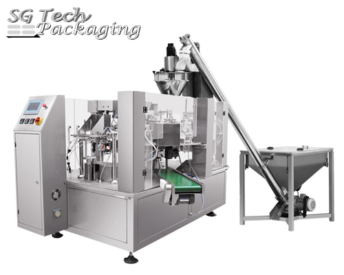 Pre-made Pouch Granular Rotary Packaging Machine